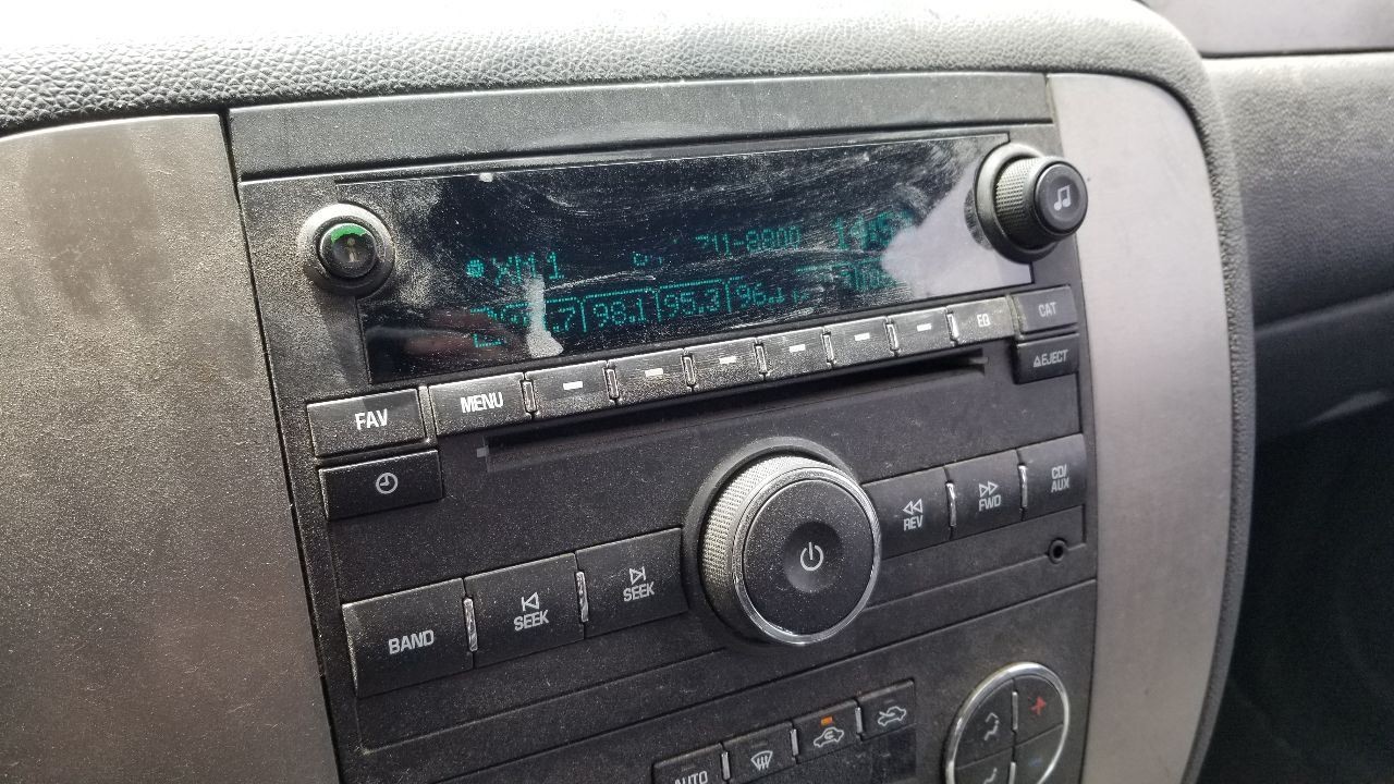 13 CHEVY SILVERADO 3500 RADIO AUDIO RECEIVER CONTROL PANEL HEAD UNIT 20934593