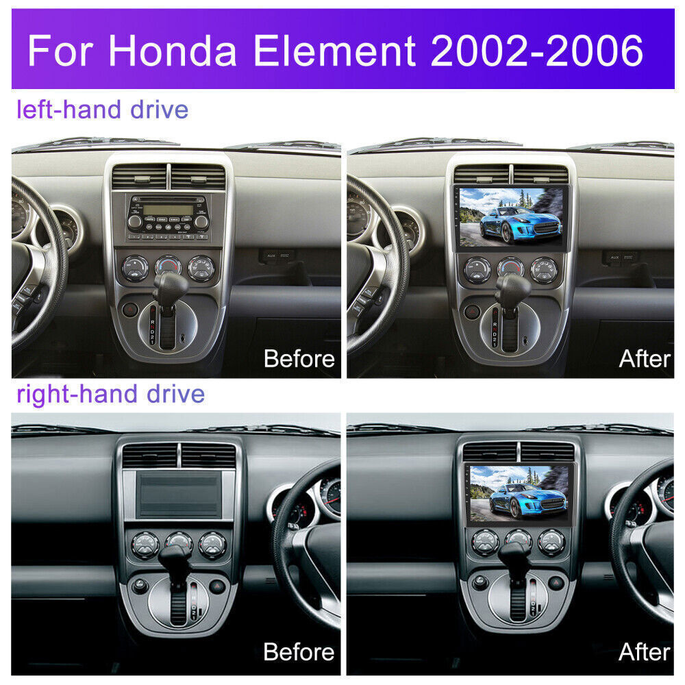 10.1″ Carplay For Honda Element 2003-2006 Car Stereo Radio GPS Navi FM RDS 4+64G
