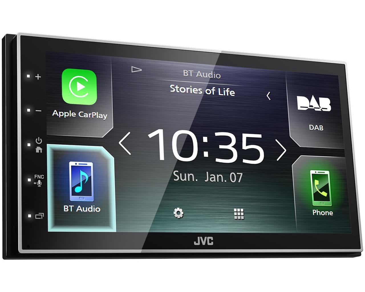 JVC KW-M745DBT 6.8″ DAB CarPlay Android Auto Bluetooth USB Car Stereo – Refurb