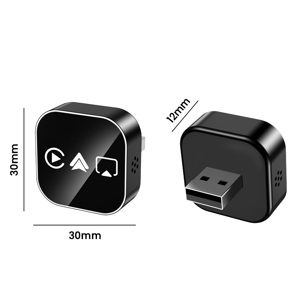 Wired to Wireless CarPlay Adapter for iPhone Android Wireless Carplay Adapter