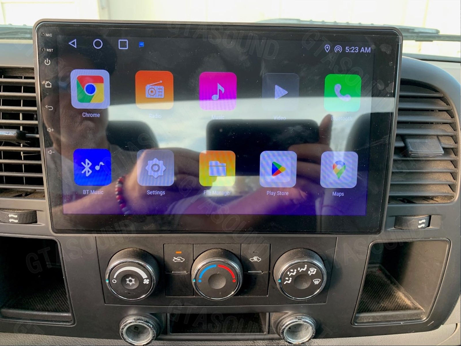 10.1” For Chevrolet Silverado 2007-2013 Carplay Android 15 Car Stereo Radio GPS