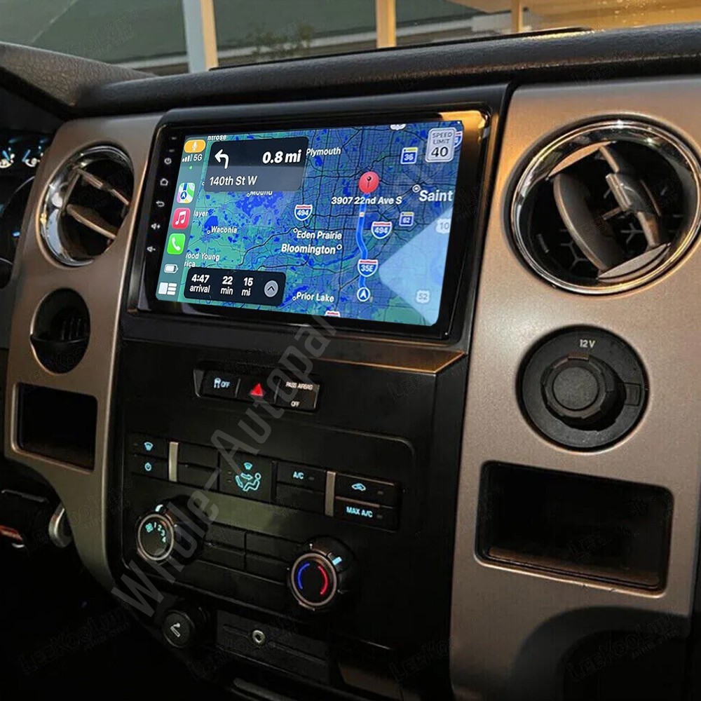 Para 2009-2014 Ford F150 reproductor de Radio estéreo para coche Carplay GPS
