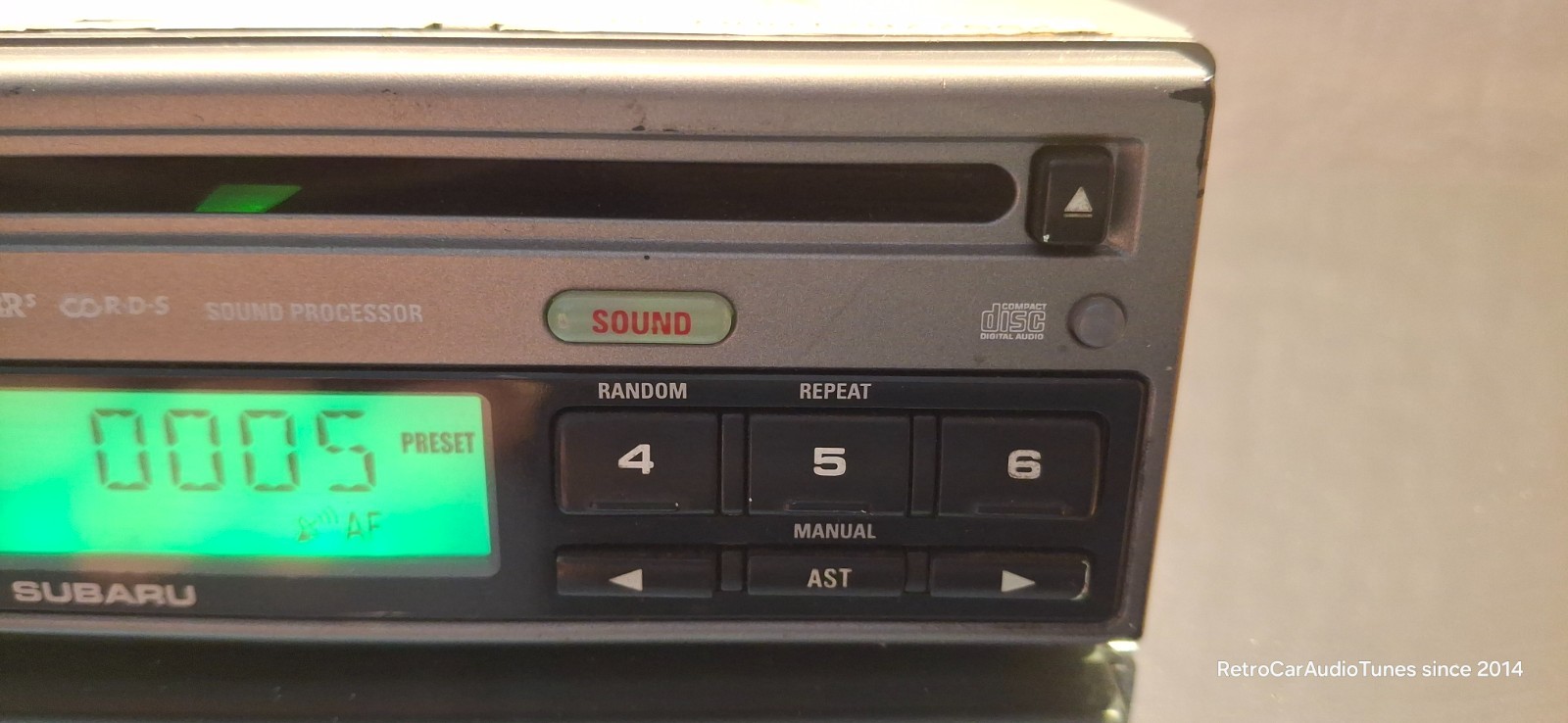 Subaru Impreza Legacy Forester VDO DC643/92F CD Car Stereo Radio with Bluetooth