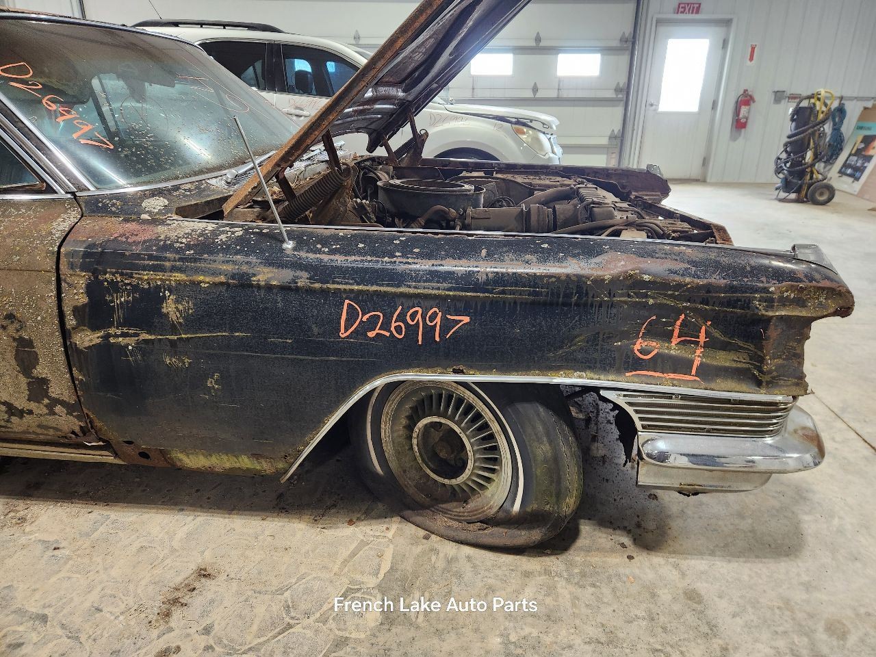 UNTESTED Radio W/ Knobs Fits 1964 CADILLAC 60S 1342724