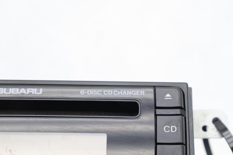 Audio Radio Receiver AM-FM-6CD-cassette Fits 02-03 IMPREZA 66874
