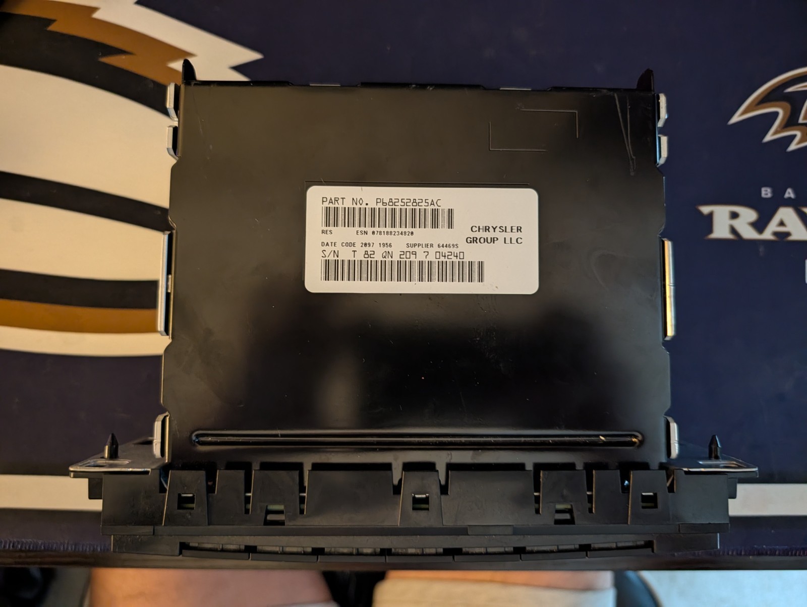 2007-2017 OEM Jeep, Dodge, Chrysler, RES Radio CD Player P68252825AC High-Speed