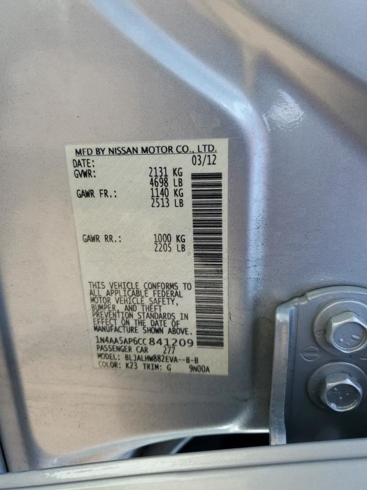2011-2013 Nissan Maxima Radio Receiver With Navigation OEM 1422378