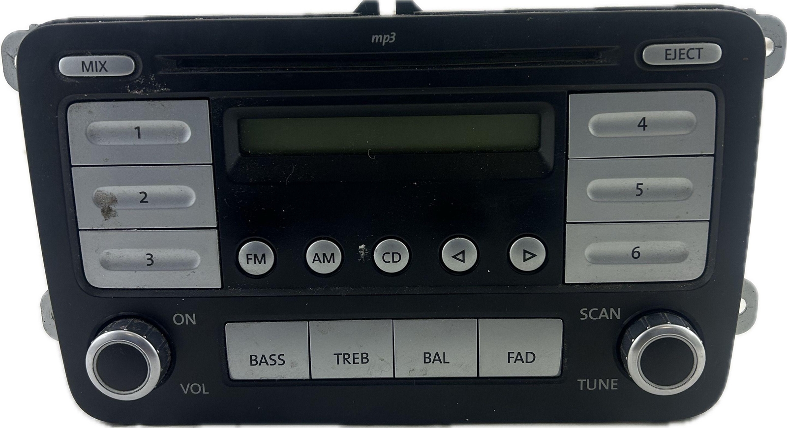 2006-2010 VW Jetta Radio AM FM CD Player OEM 1K0 035 161 B Head Unit