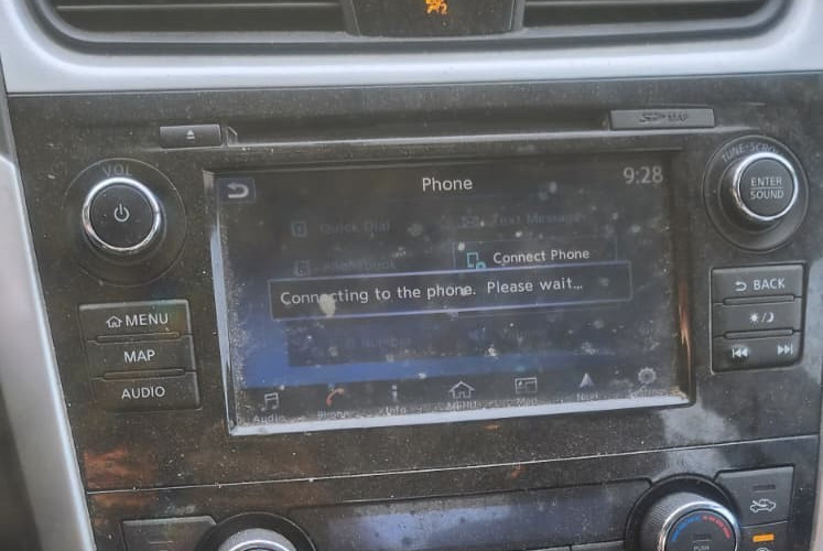 17 18 NISSAN ALTIMA RADIO CD PLAYER GPS NAV TOUCHSCREEN DISPLAY 25915-9HU0A OEM