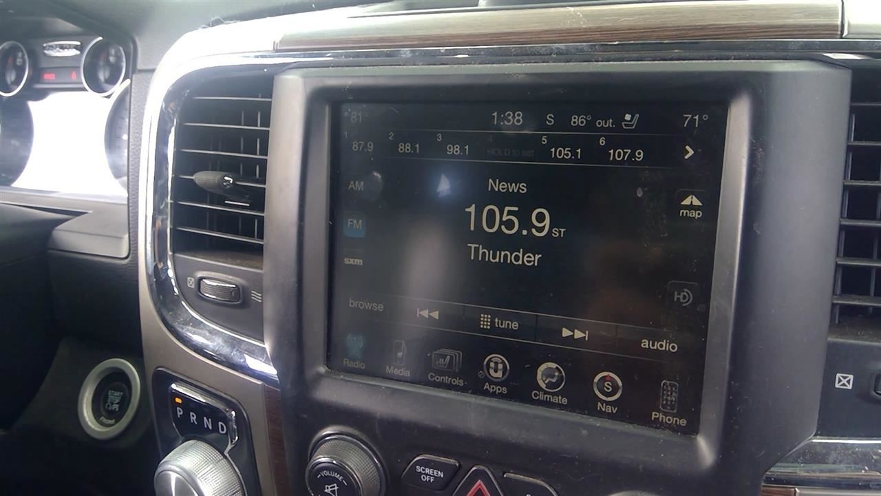 Audio Equipment Radio Receiver With Navigation Fits 15 DODGE 1500 PICKUP 1497348
