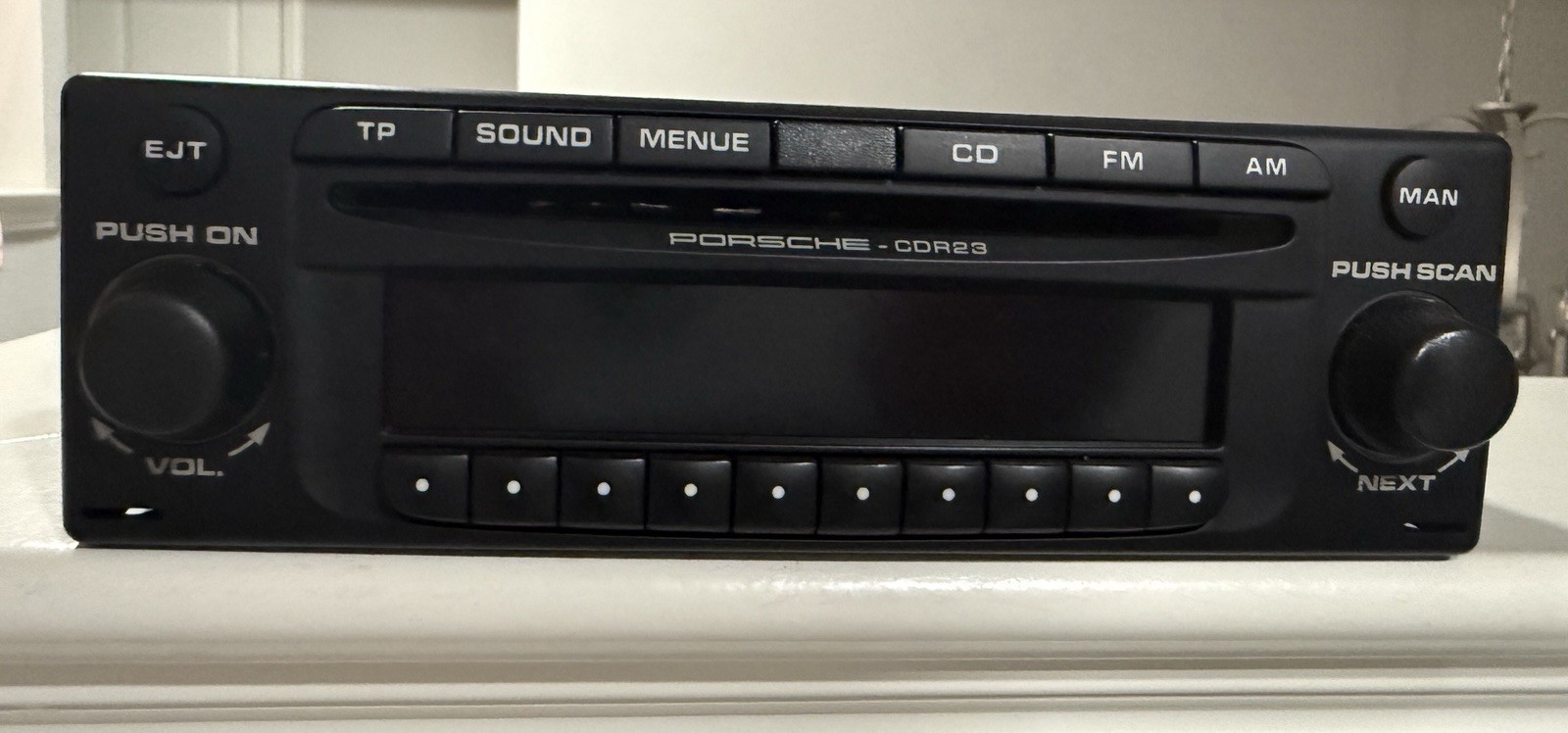 Porsche CDR-23 OEM Radio Stereo 911 996 Boxster 986 Becker Factory CD Player