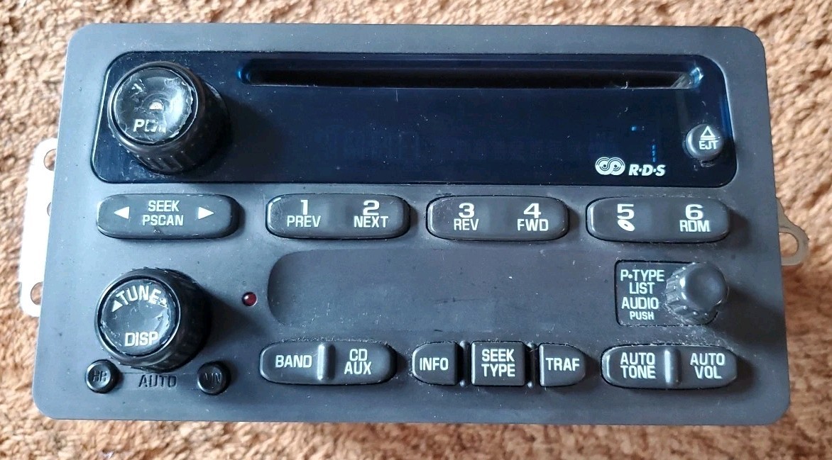 2003-2005 OEM GM Chevy Venture Delphi Delco RDS AM/FM Radio CD 10317990