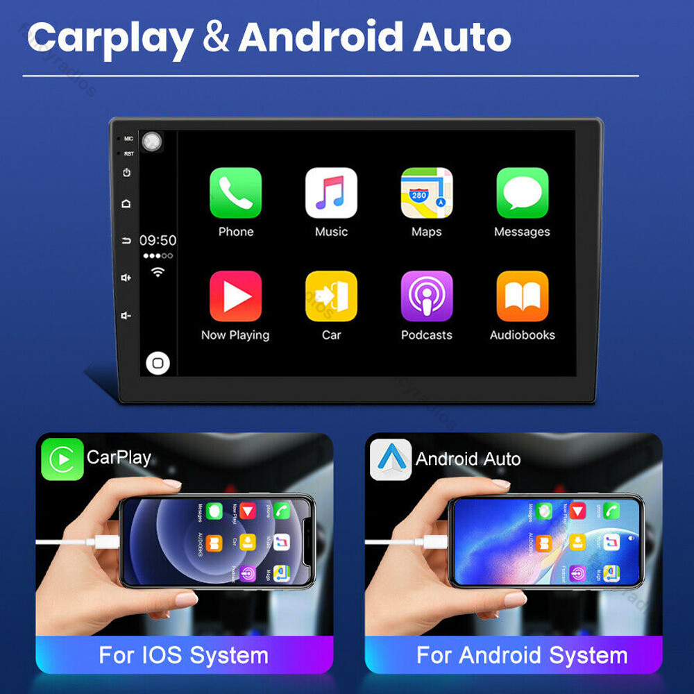 Android 12.0 2+32G Carplay Car Stereo Radio GPS WIFI For Chrysler 300C 2004-2007