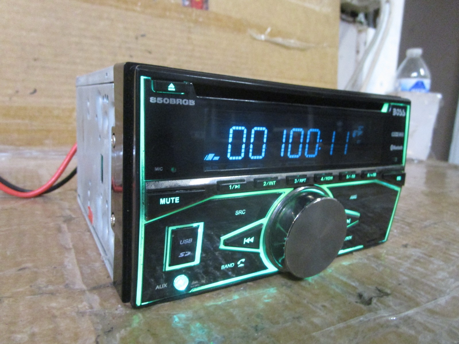 Boss Aftermarket Radio Stereo CD Player Receiver Sound Audio Unit 850brgb