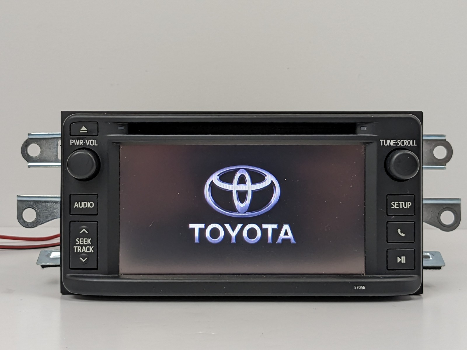 12 13 TOYOTA COROLLA RADIO BLUETOOTH CD PLAYER TOUCH-SCREEN DISPLAY 57056 OEM