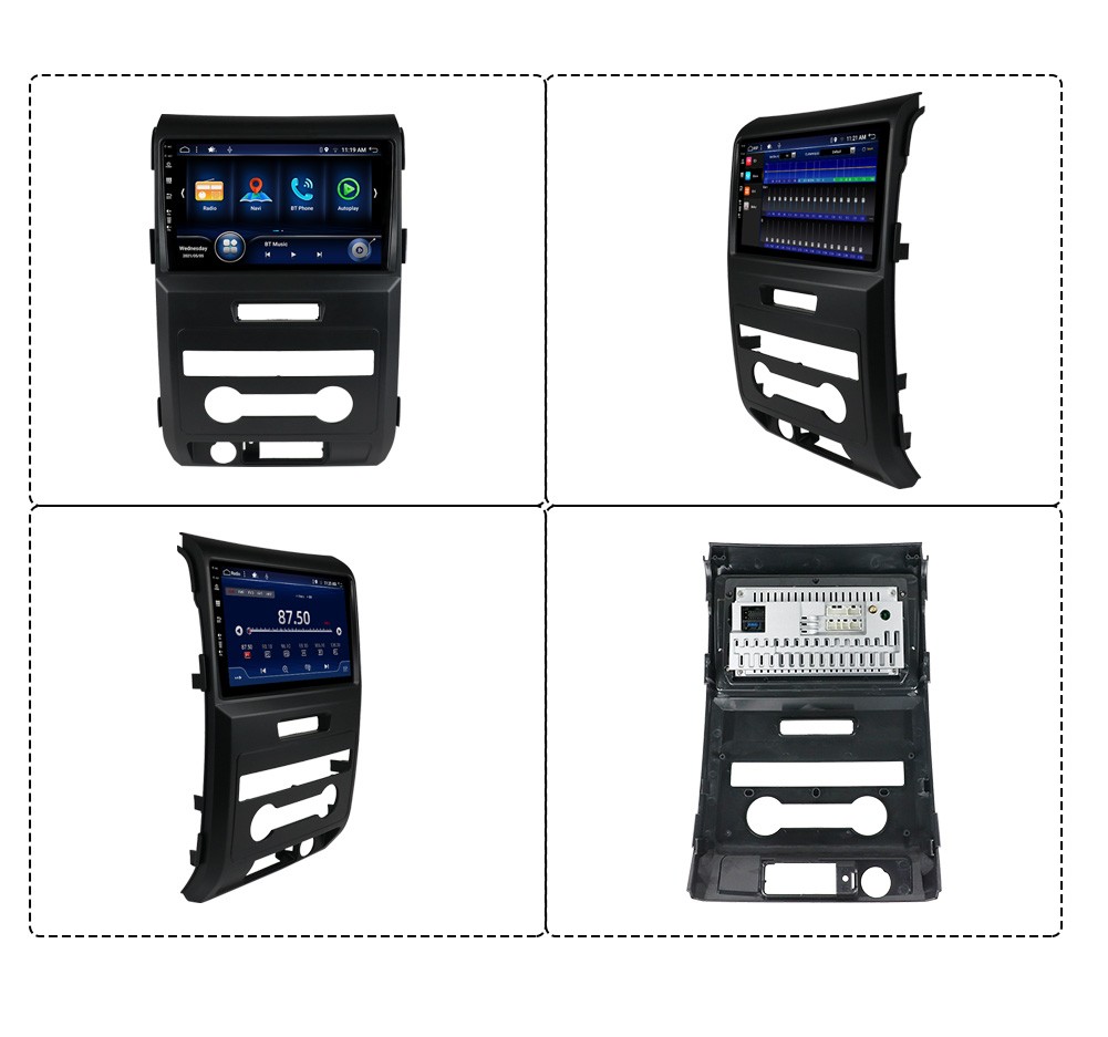 For Ford F-150 F150 2009-2012 Car Stereo Radio Navi Android 14 CarPlay SWC 128GB