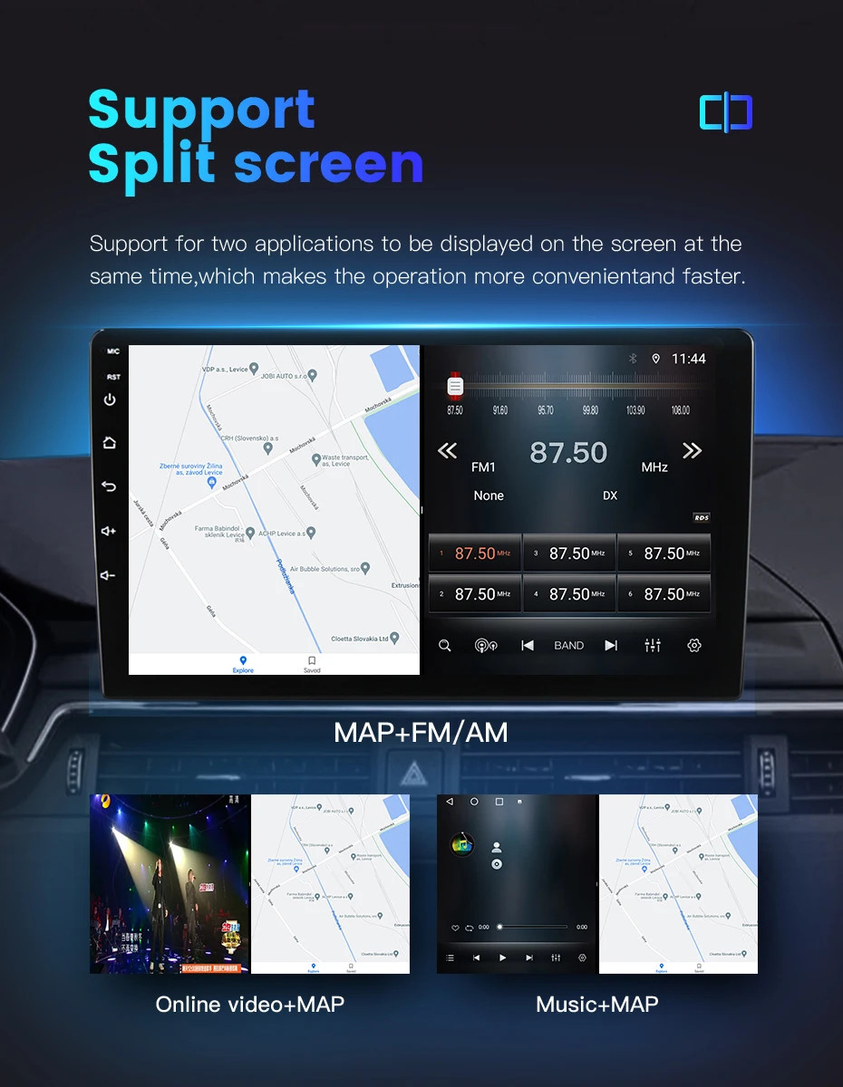 CarPlay Android Car Stereo For Nissan Serena 4 C26 2010-16 GPS Navi Stereo 32GB