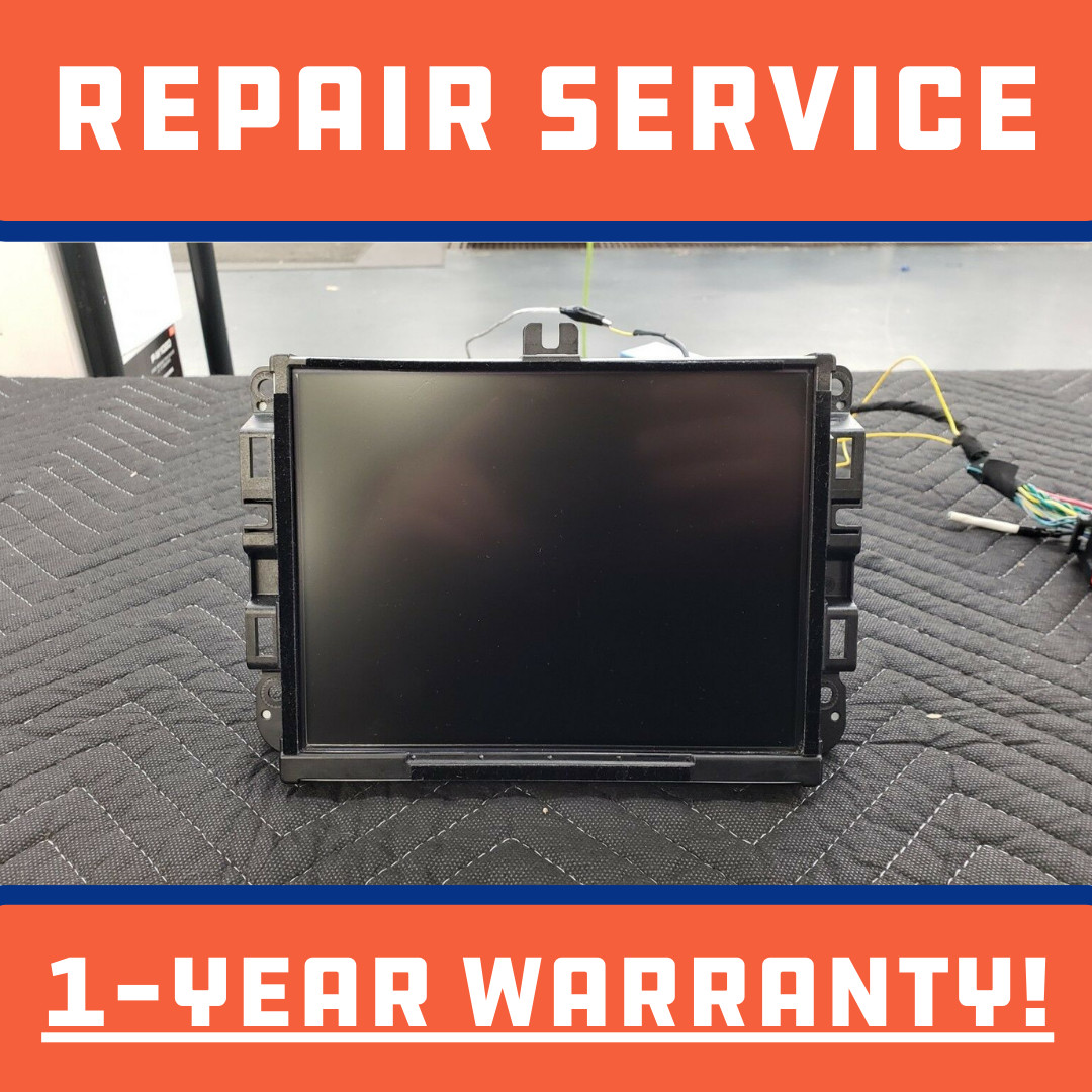 2013-2016 Chrysler Ram *REPAIR SERVICE* 8.4 Uconnect VP3 VP4 LCD Screen Repair
