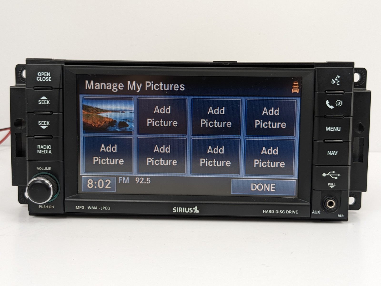 2008-2010 Chrysler 300 Radio AM FM DVD Player Receiver W/Navigation OEM ID RER
