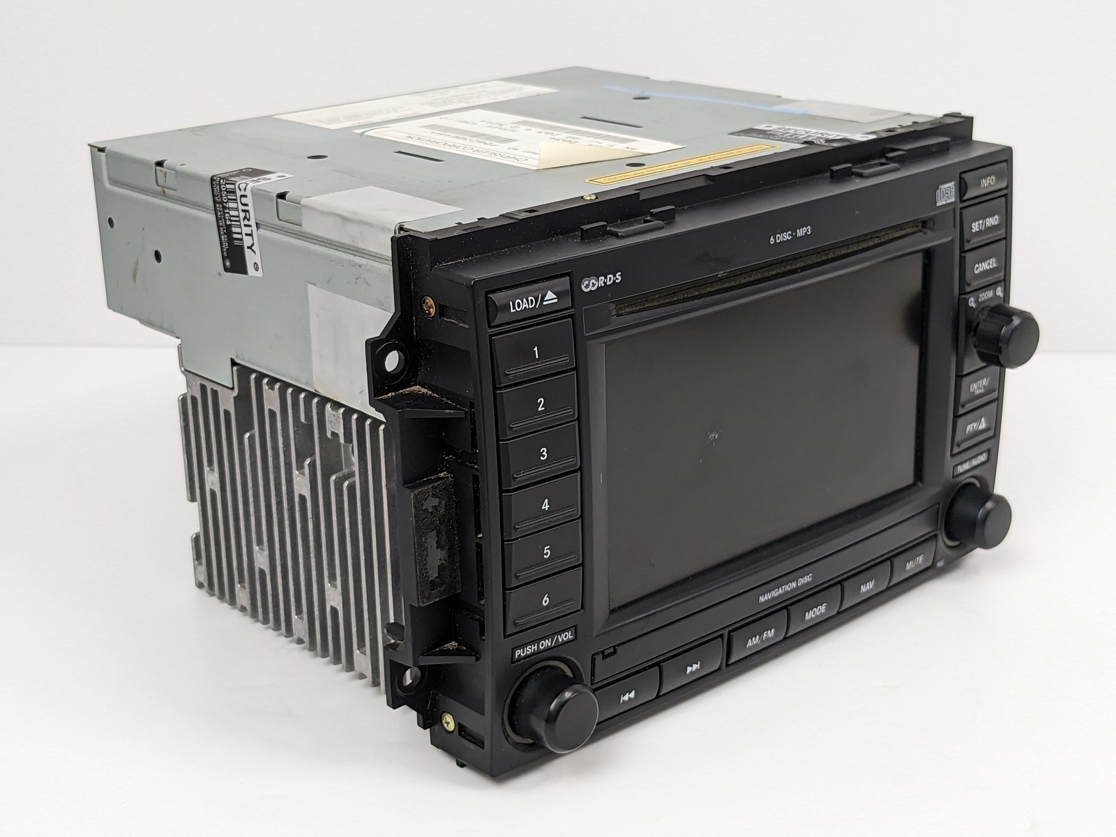 2007-2009 Chrysler 300 Dodge RAM Jeep Compass Navigation Radio 6 CD Changer REC