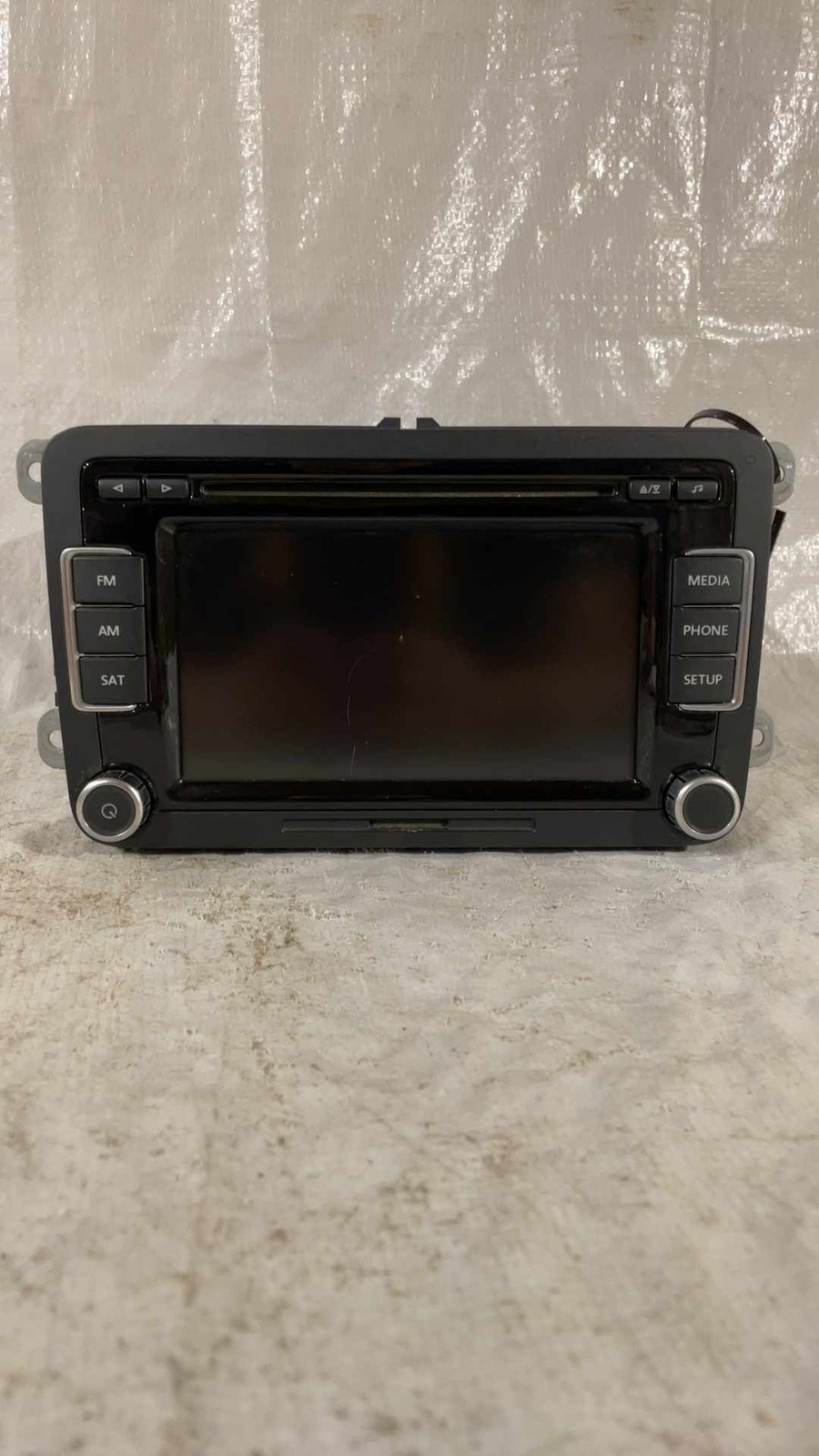 12-17 Volkswagen Jetta Radio Receiver Display Screen Oem 1k0035180af