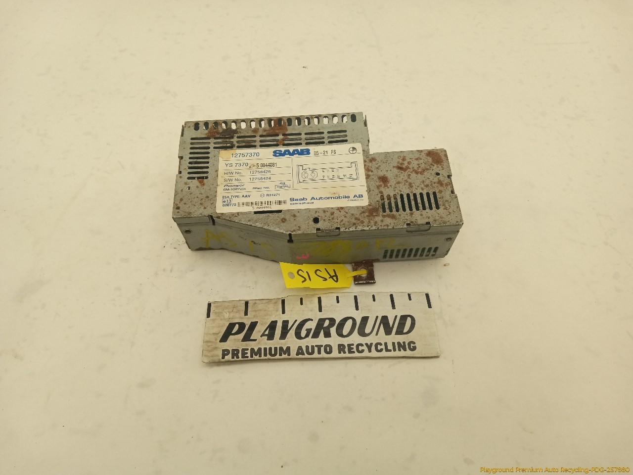 **AS IS** Saab 9-3 SEDAN Audio Equipment Radio Stereo Amplifier Fits 2003-2006
