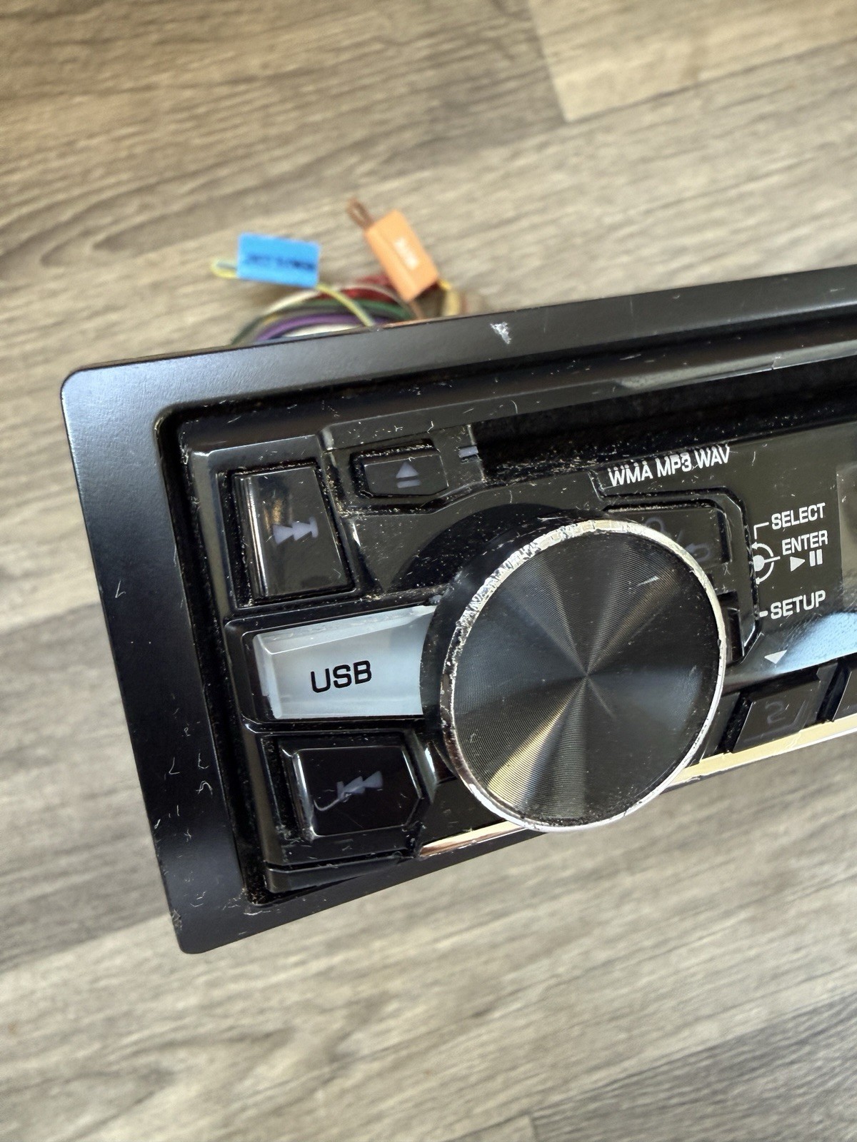 JVC KD-R464 Car Radio CD AM FM USB and iPod Android Compatible Head Unit Black
