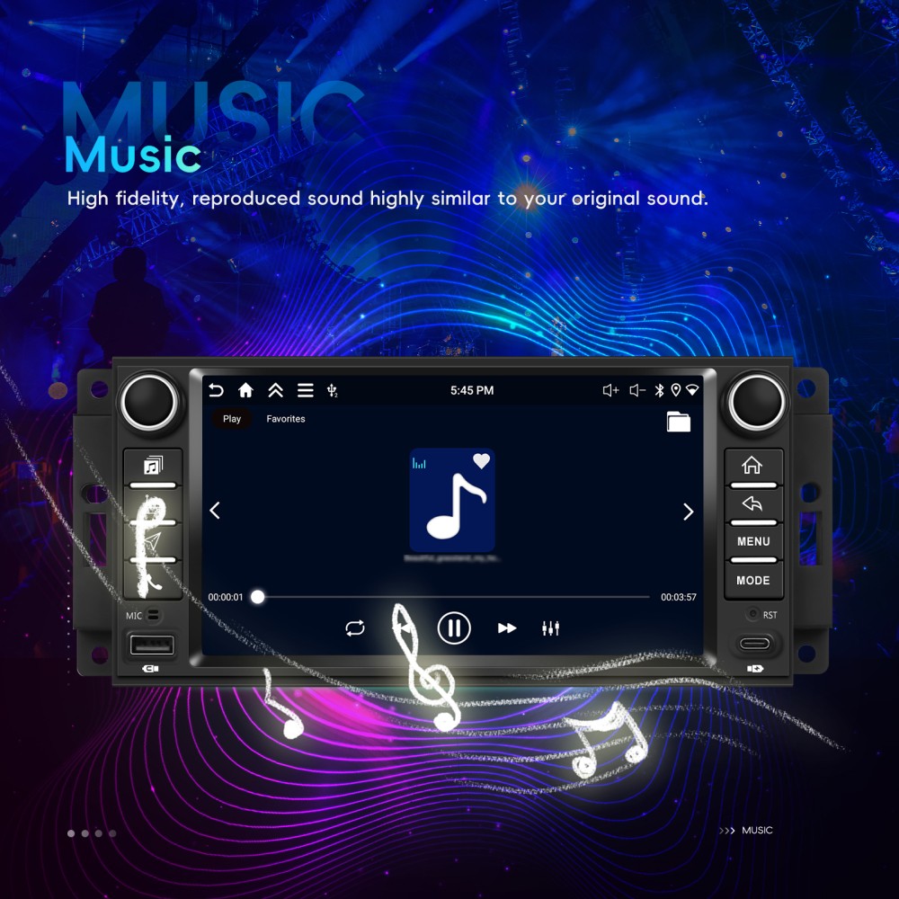 For 2011-2014 Chrysler 200 4+64GB pple CarPlay Android 15 Car Stereo Radio GPS