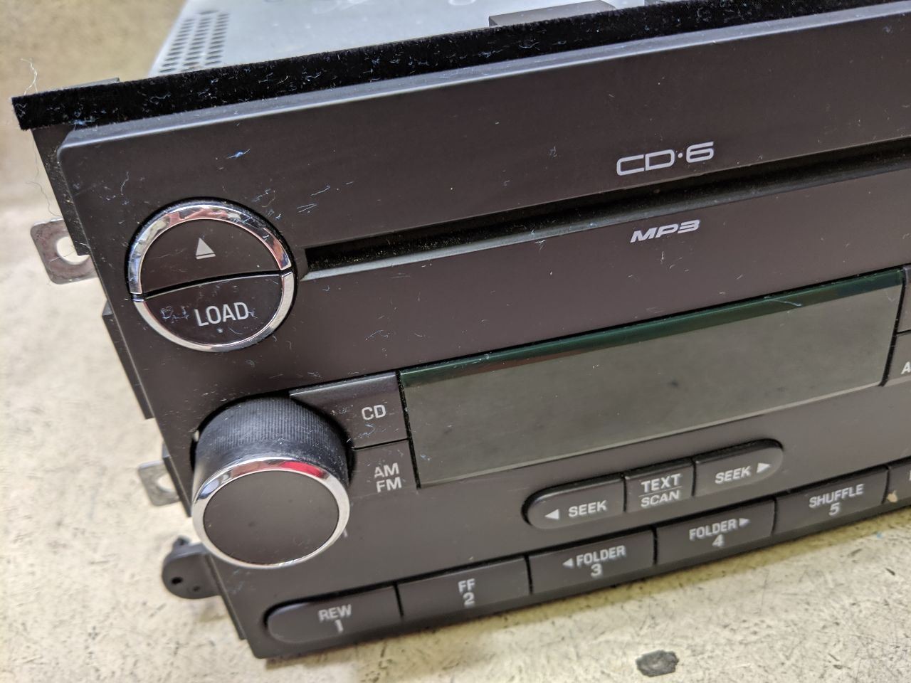 Stereo Radio Receiver AM FM CD 6 Disc MP3 Fits 2008 FORD FUSION pc75-205138