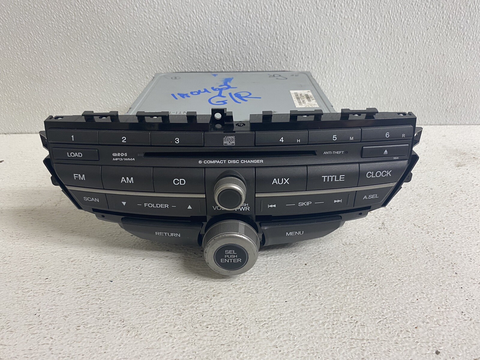 2008-2010 Honda Accord EX SED 3.5 Radio Stereo Disc CD Player 39101-TA0-A513-M1
