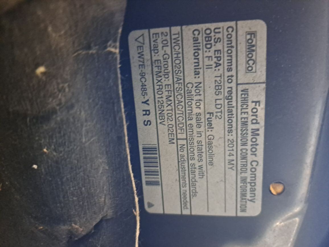 2014 Escape Control Panel Sku#4468344
