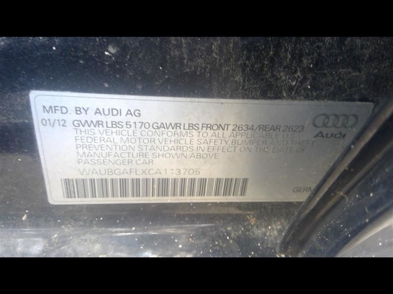 Info-GPS-TV Screen VIN Fp 7th And 8th Digit Fits 09-17 AUDI Q5 442898