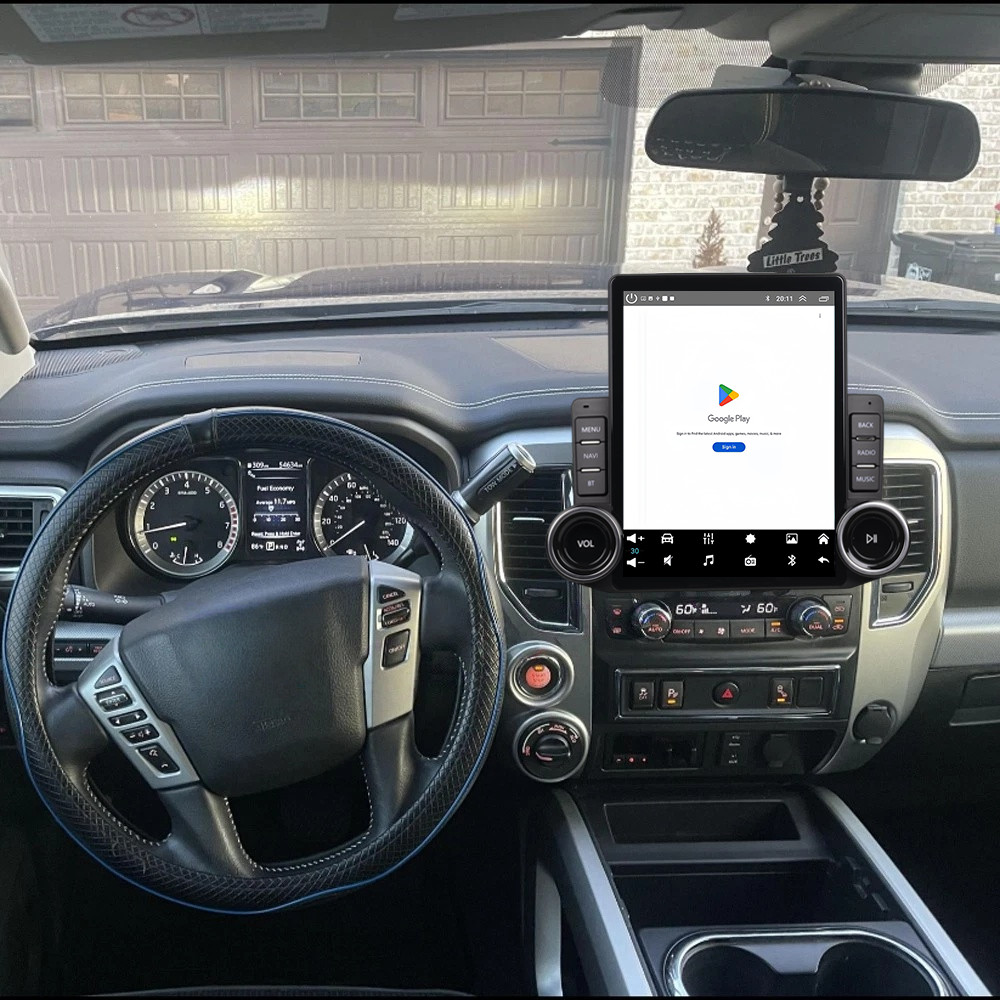 9.7″ 64G For Nissan Titan 2017-2019 Android 15 Carplay Stereo Radio GPS FM W/CAM