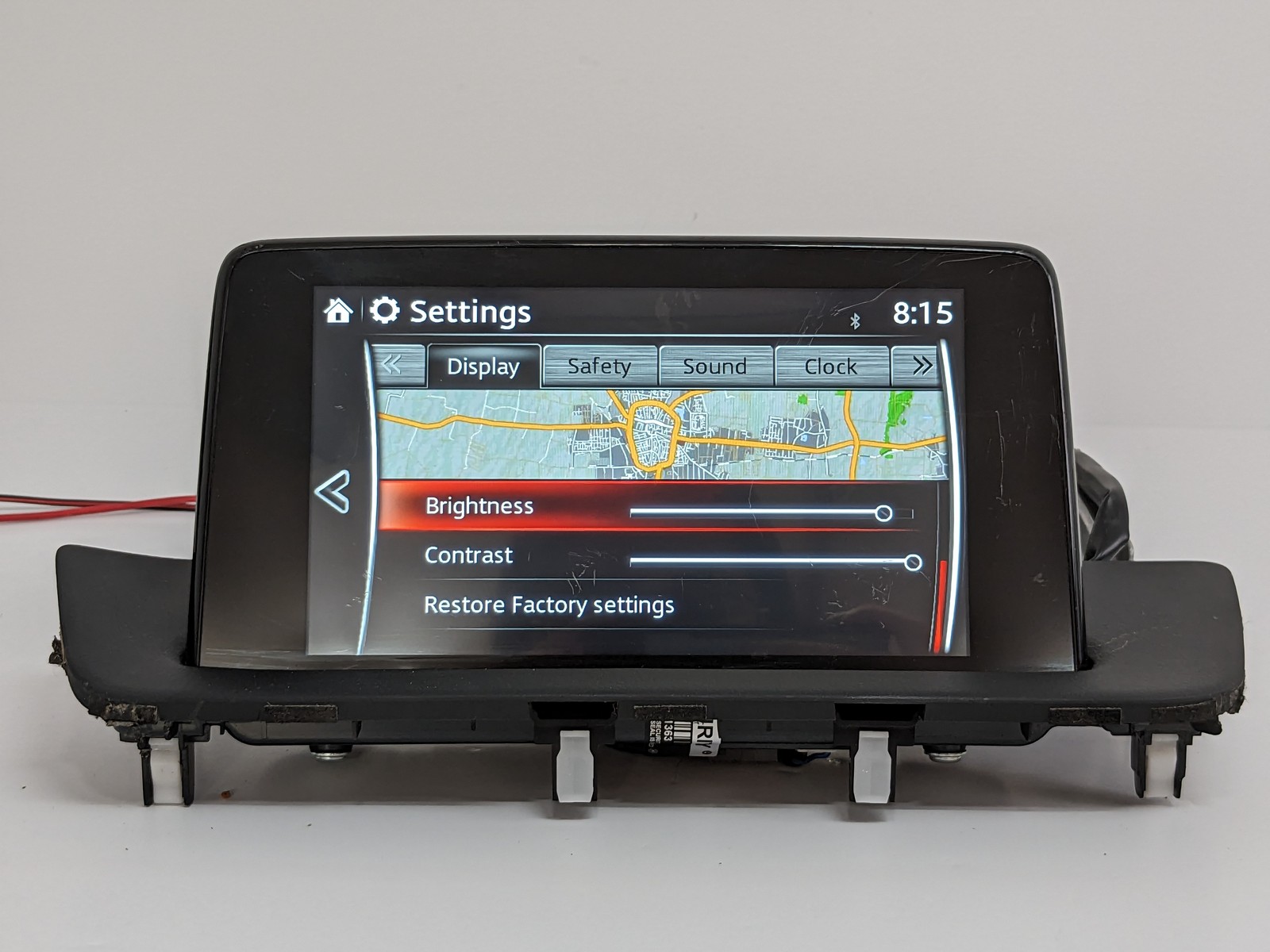 2016 – 2019 Mazda CX-9 OEM Radio Multi Media Display Screen 8″ Inch