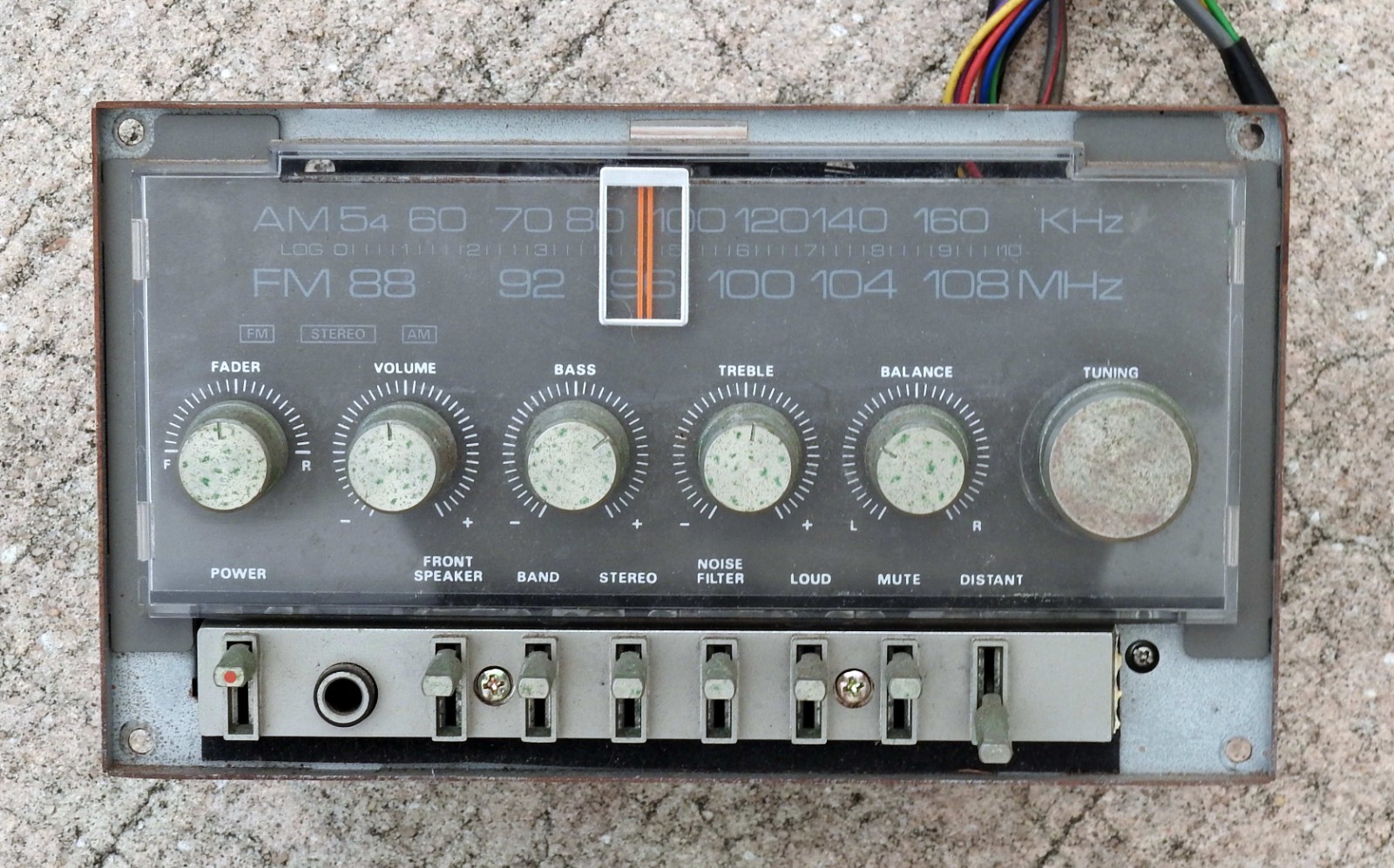 MOTOROLA Car Radio for Unknown Make, Model or Year of Car Part No. 54P40514D44