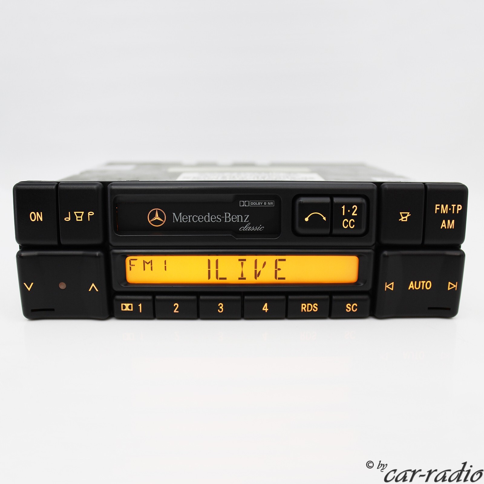 Genuine Mercedes Classic BE2010 Becker Radio DIN Cassette Radio A0038206286