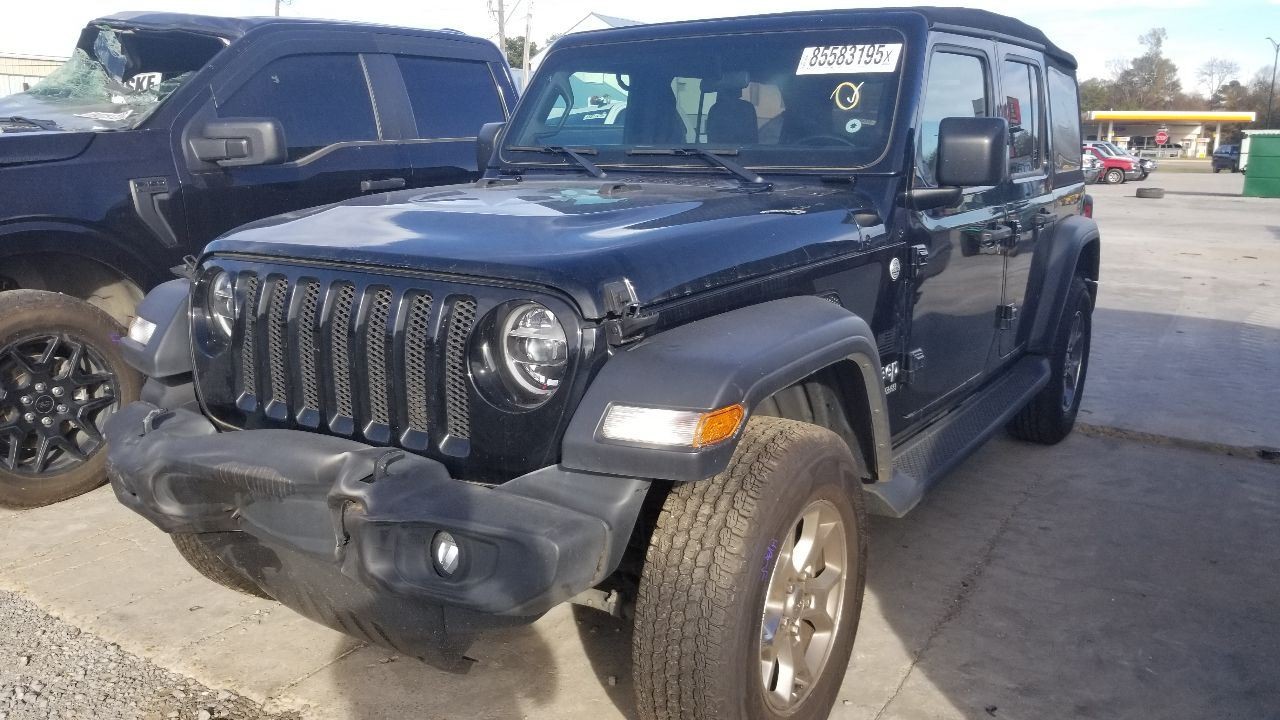 20 JEEP WRANGLER JL JLU RADIO AUDIO DISPLAY RECEIVER LEFT HAND DRIVE 68428547AD