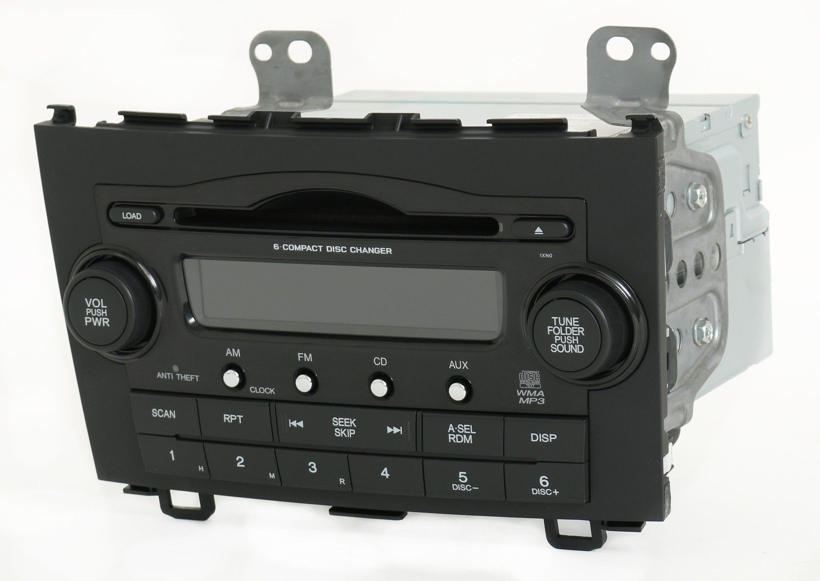 2007-2009 Honda CR-V Radio AM FM 6 Disc CD Player – PN 39100-SWA-A004 Face 1XN0