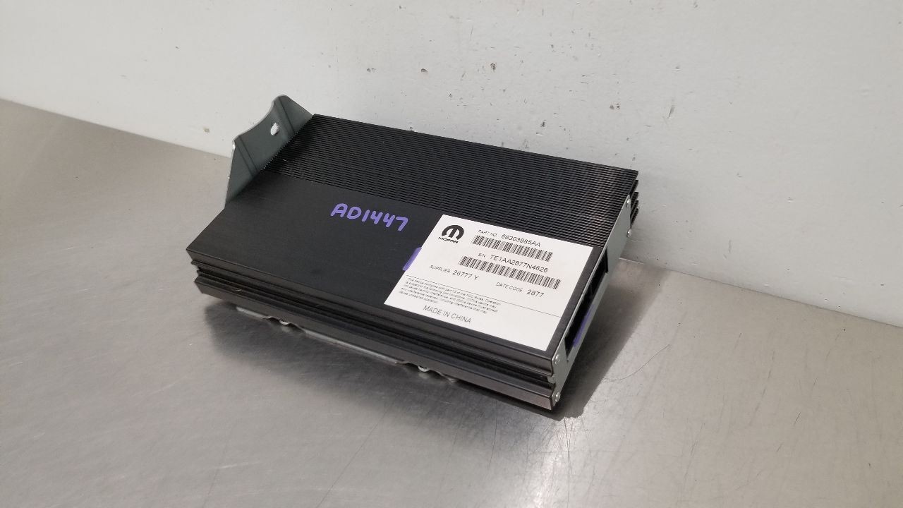 17 DODGE RAM 1500 CREW CAB RADIO AUDIO AMPLIFIER 68303985AA