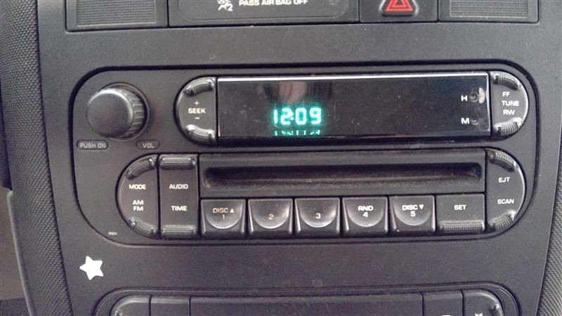 Audio Equipment Radio Receiver Radio ID Rbk Fits 02-07 CARAVAN 15015
