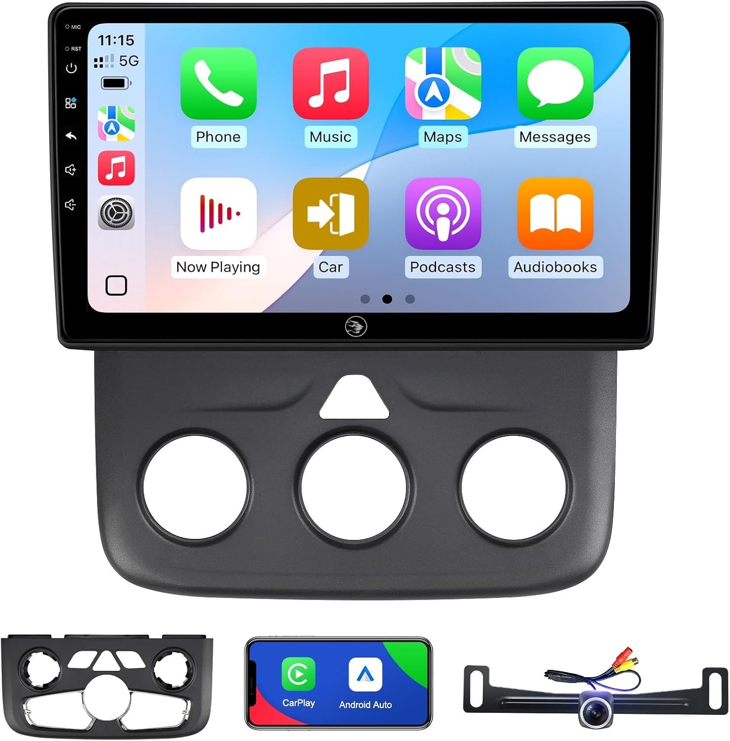 10″ Head Unit Car Radio Stereo for Dodge Ram 1/2/3500 2013-18 Camera BT Mirrorin