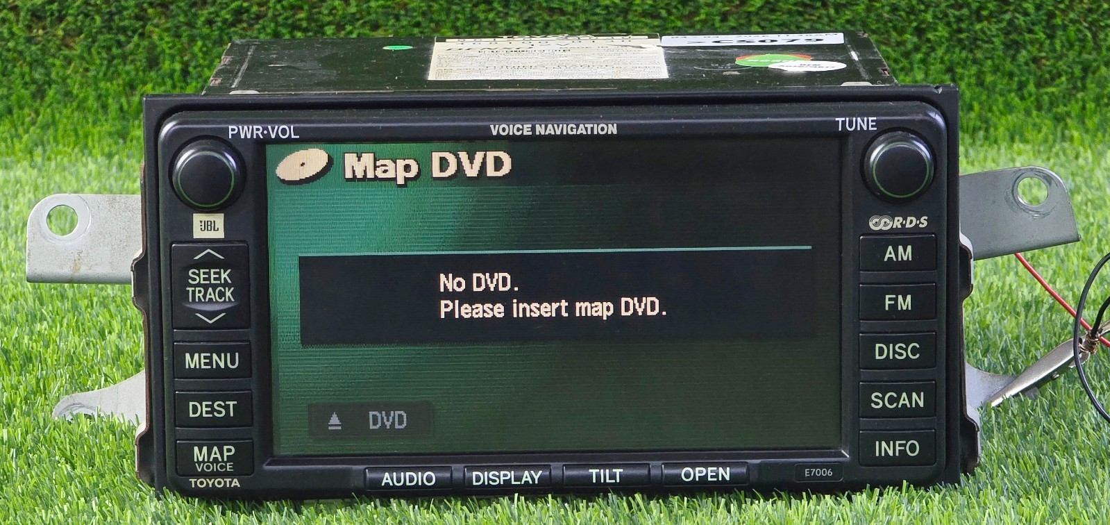 TOYOTA SIENNA 2004-2007 TUNDRA NAVIGATION RADIO DISPLAY 86120-0C160 E7006 Oem