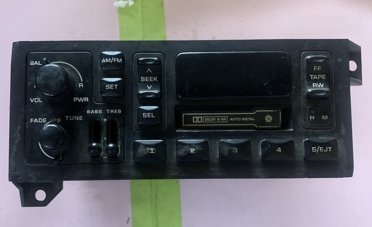 1984 2002 Chrysler Dodge Jeep AM/FM Factory Radio Cassette Tape P04858556AD OEM