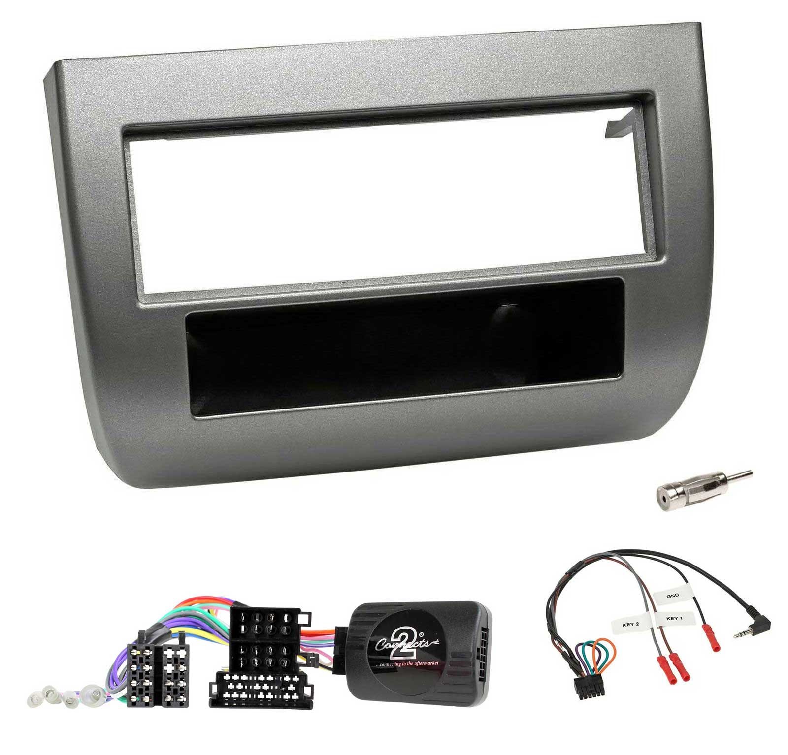 Pioneer Steering Wheel USB DAB Bluetooth Car Stereo for Lancia Y 843 2005-2011 Charcoal