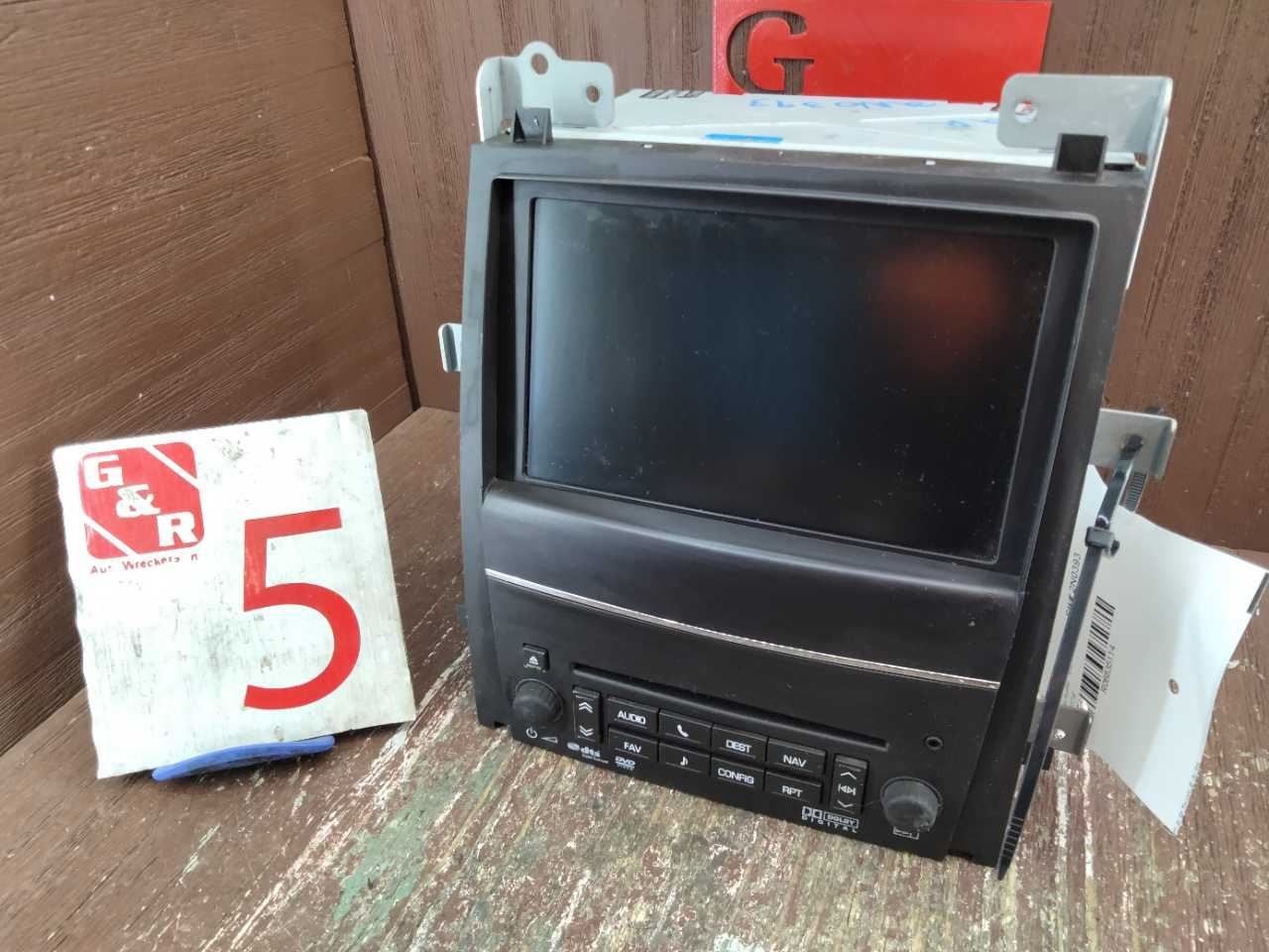 2012 CADILLAC ESCALADE AM FM GPS NAV CD PLAYER HEAD UNIT 20992774