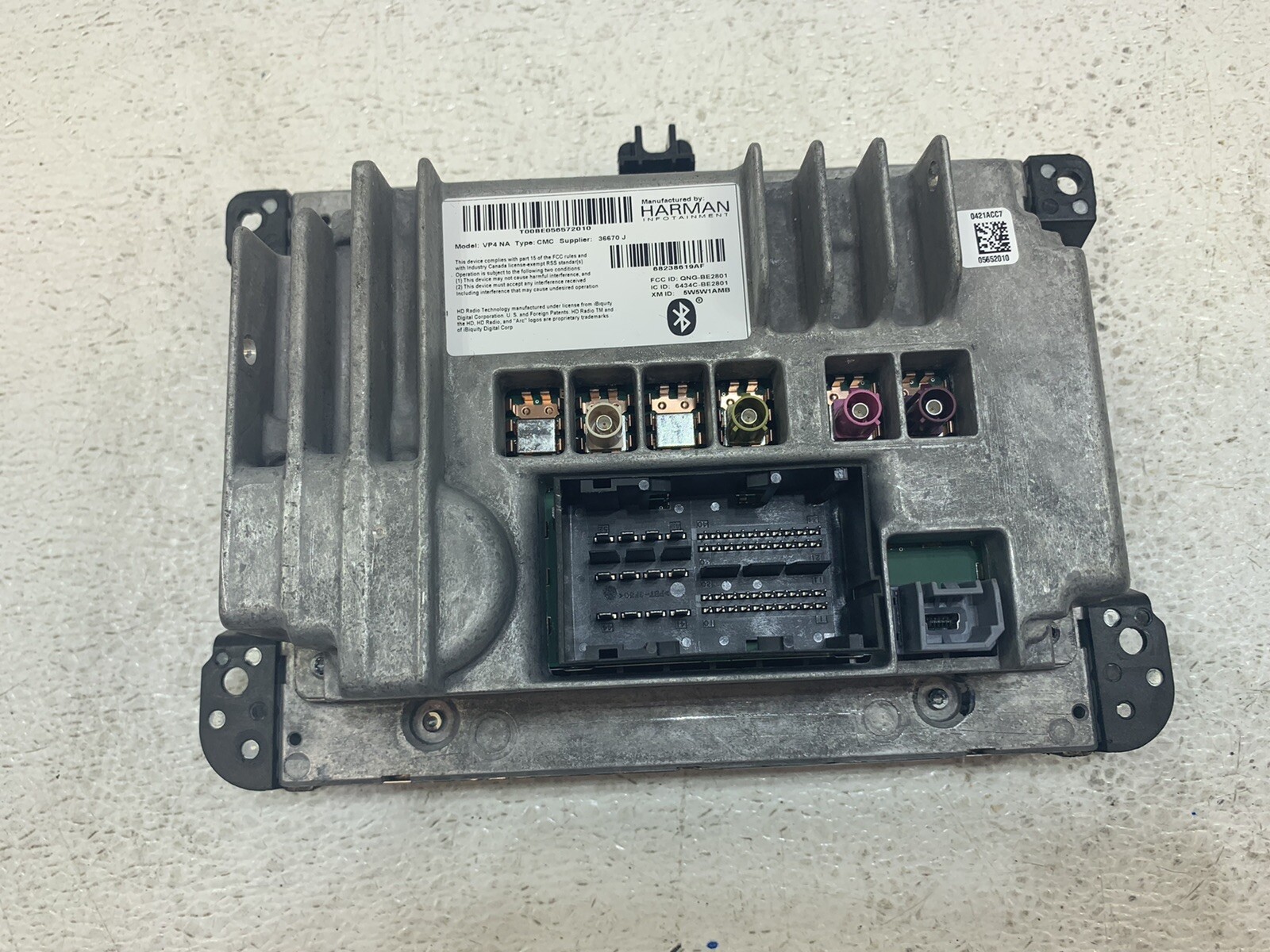 2015 Dodge Ram 1500 2500 3500 Navigation NAV GPS Uconnect 8.4″ RA4 68238619AF