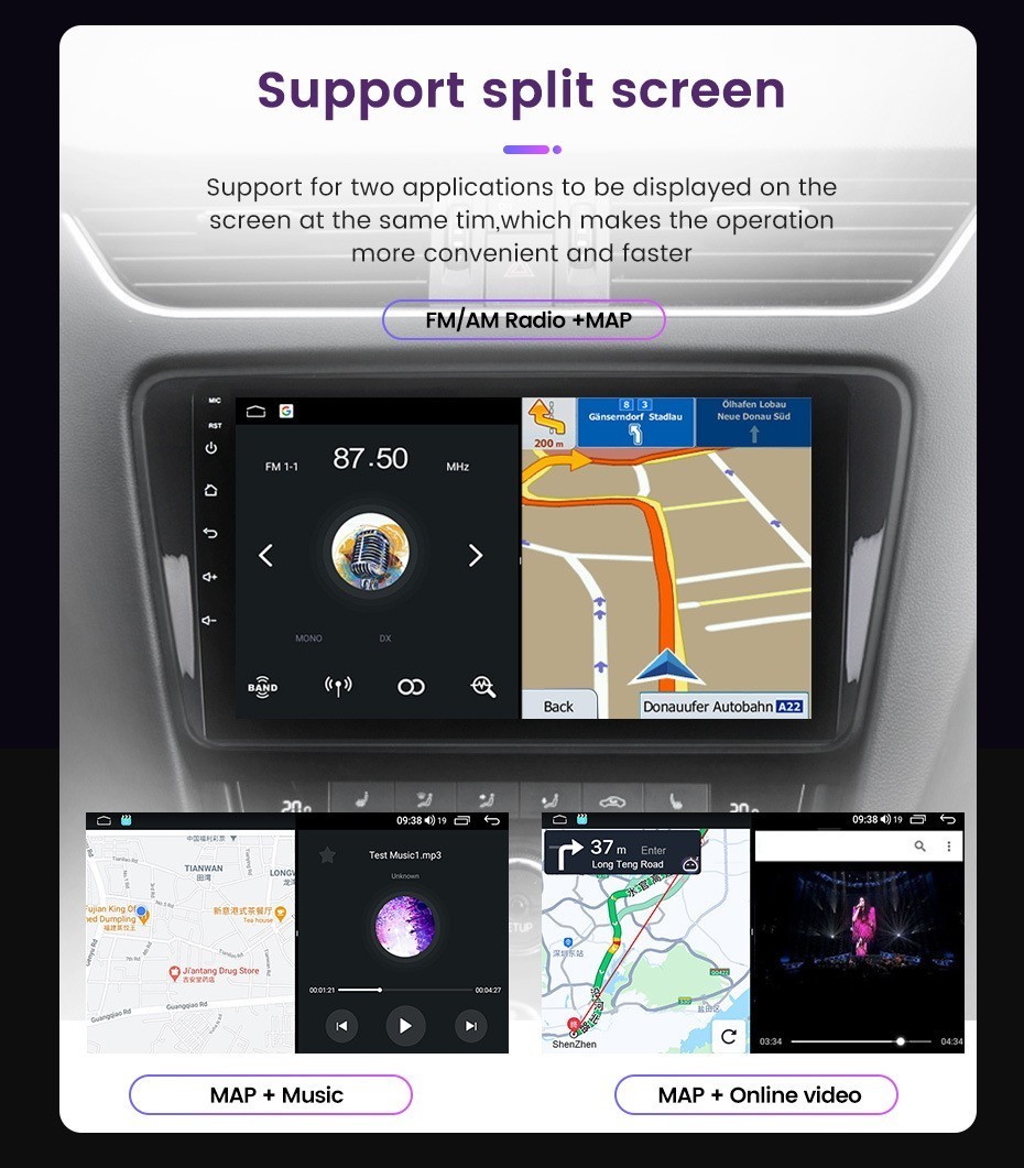 USED Android 13 Car Stereo For Chevrolet Camaro 2016-2025 Radio GPS Carplay AHD