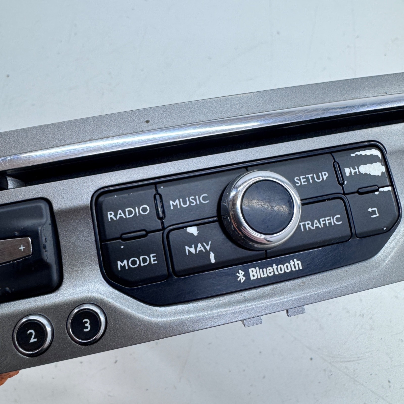 PEUGEOT 308 MK1 STEREO HEAD UNIT 98034631XH RADIO CD PLAYER AUDIO SYSTEM 11-13