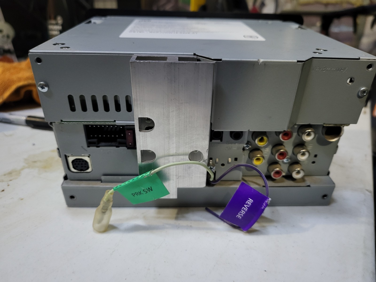 JVC KW-V21BT 6.8″ DVD Receiver – UNTESTED