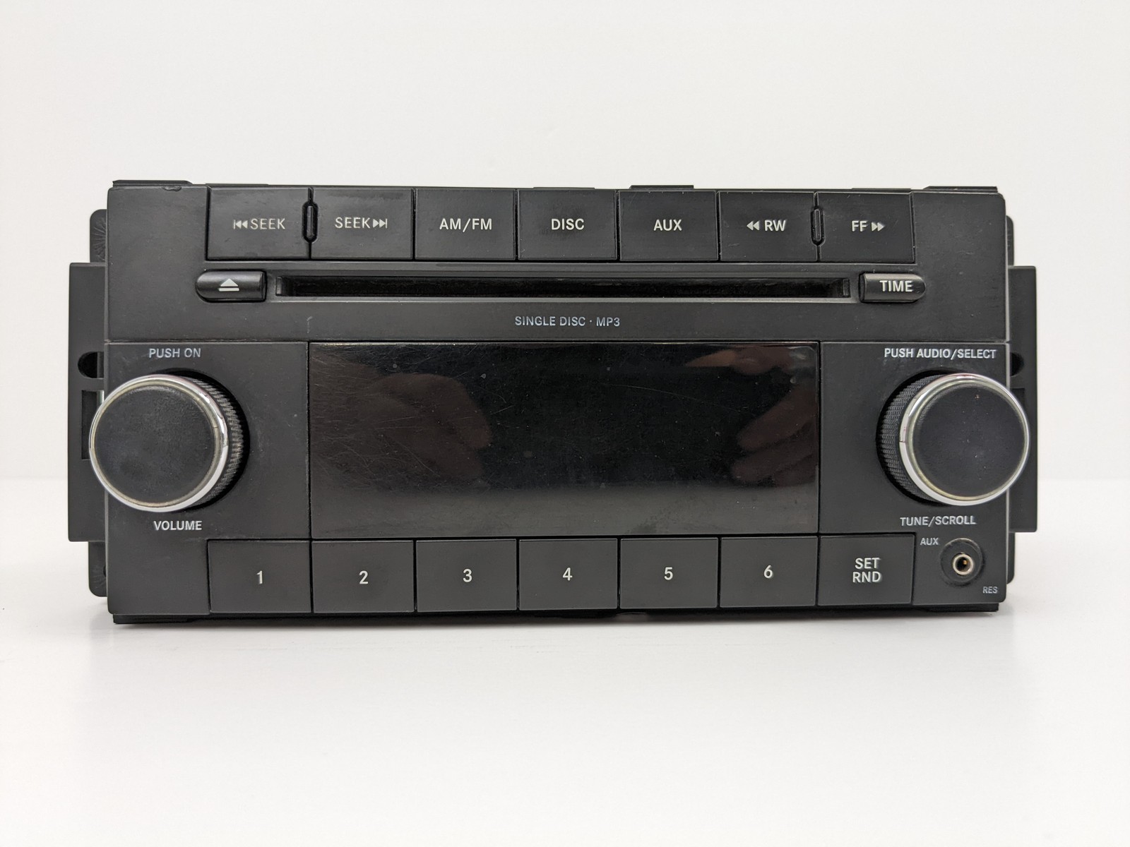 2008-2012 Jeep Chrysler Dodge RAM RES Radio CD Disc Player Changer AUX MP3 OEM